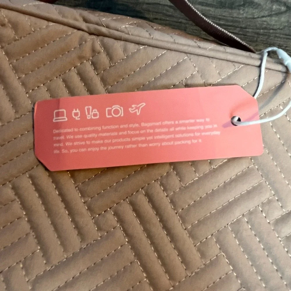 BAGSMART Electronic Organizer Lg Double Layer Cable Bag 10.5